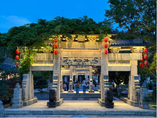 点石园新地标 | 七坊辉映，文脉相承 —— 牌坊群落成纪实